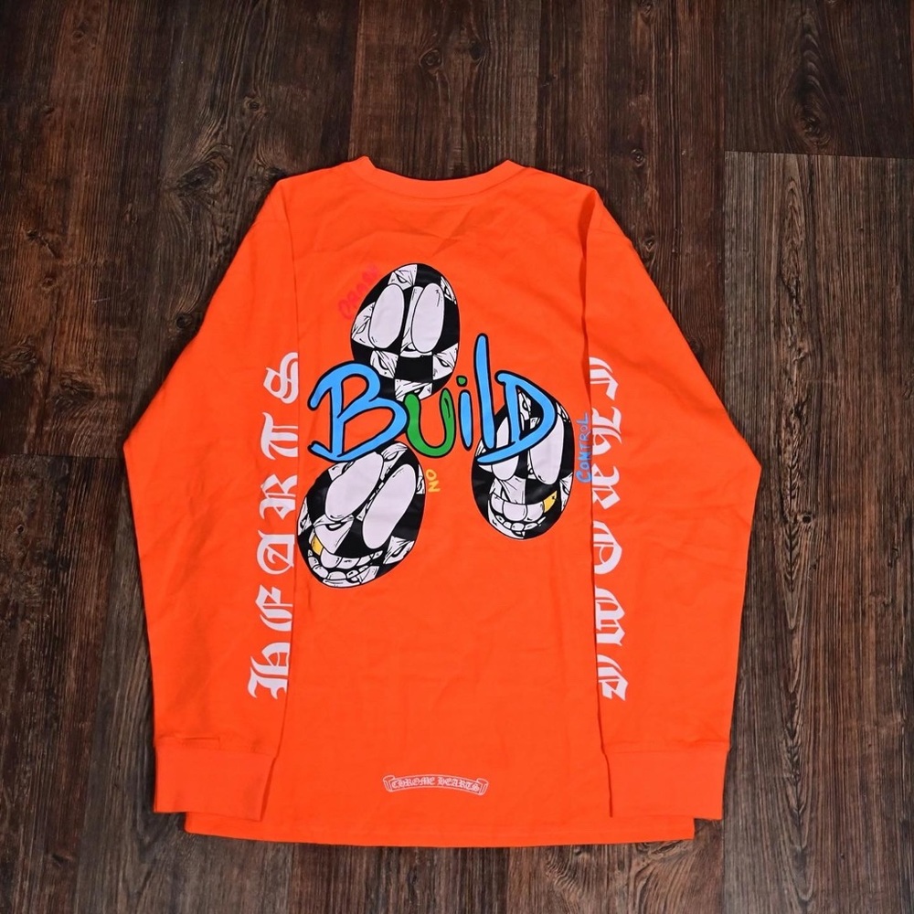 Chrome Hearts Matty boy link & build L/S T shirt - Picture 2 of 2
